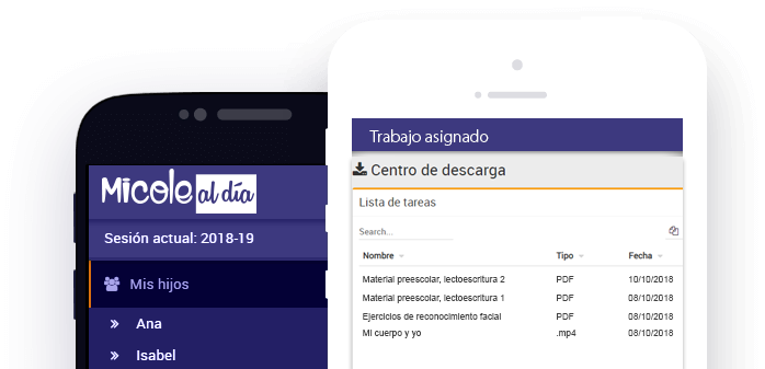 APP mi cole al día